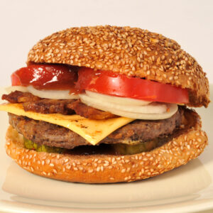 Western Bacon Cheeseburger